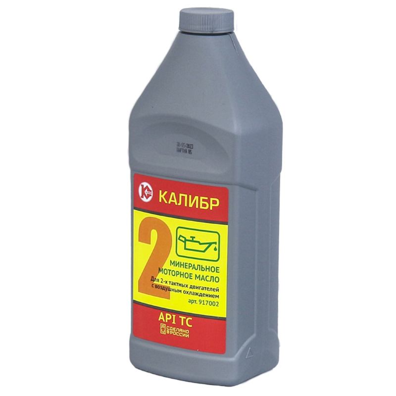 Масло моторное 2Т КАЛИБР API TC  0.946л 917002