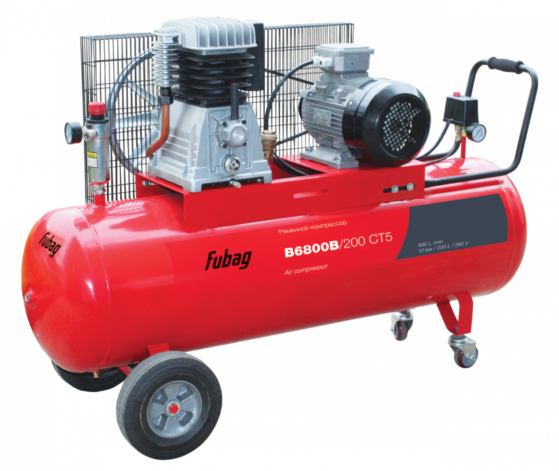 Компрессор масляный ременной FUBAG B6800B/200 СТ5