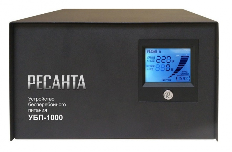 Источник бесперебойного питания РЕСАНТА УБП-1000