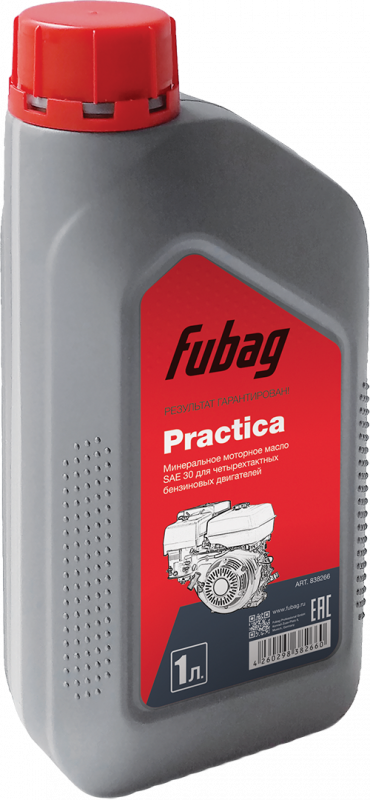 Масло моторное 4Т FUBAG Practica SAE 30 1л