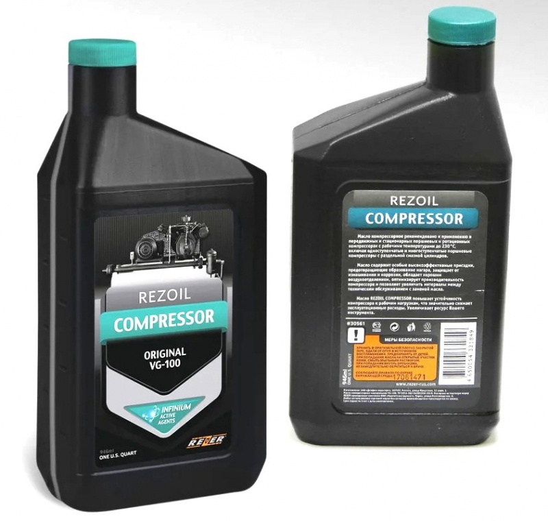 Масло компрессорное REZOIL COMPRESSOR SPECIAL VG-100 0.946л