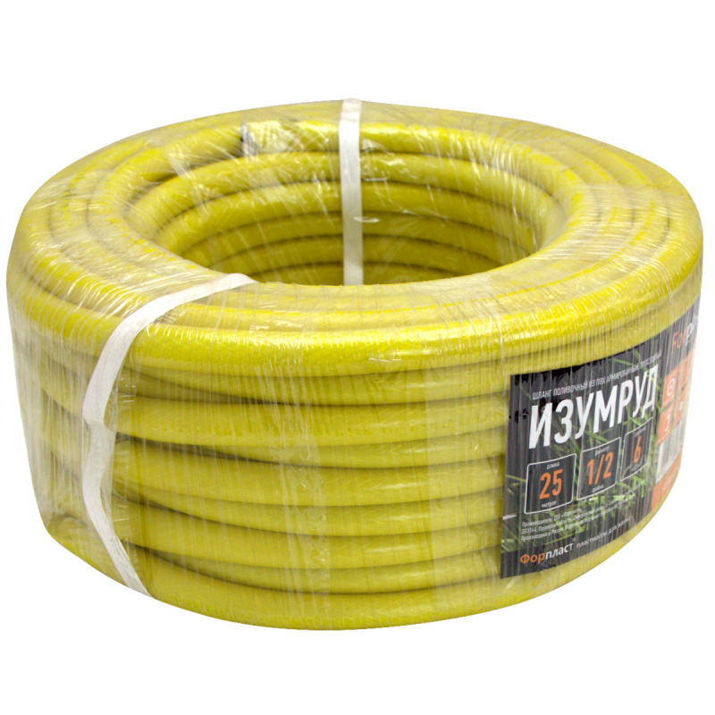 Шланг ПВХ армированный Forplast ИЗУМРУД 1/2" 25м