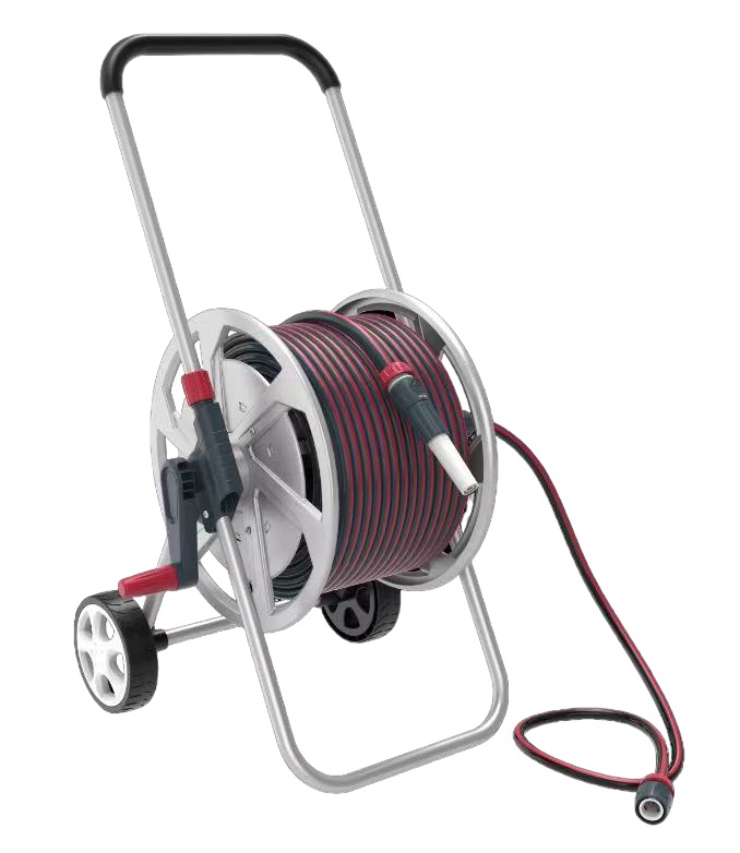 Катушка на тележке со шлангом ELITECH HC 25MWH