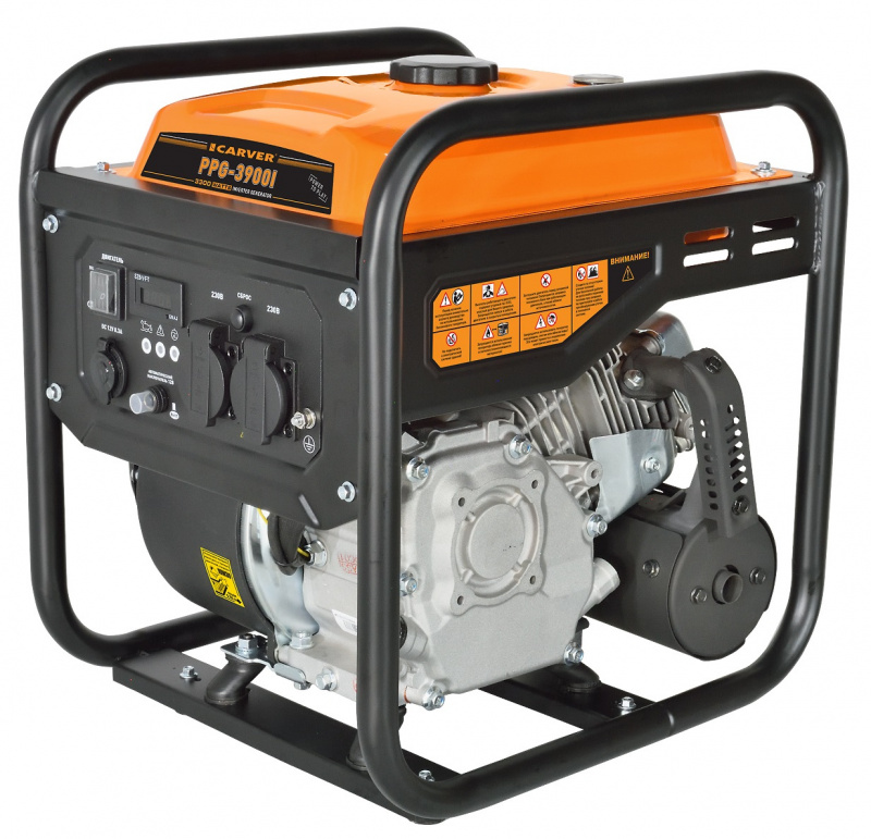 Генератор бензиновый инверторный CARVER PPG-3900I