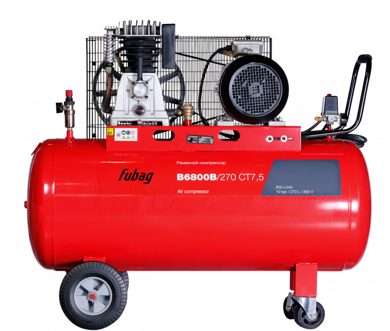 Компрессор масляный ременной FUBAG B6800B/270 CT7.5