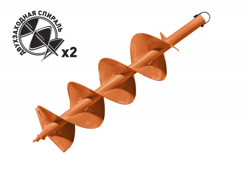 Шнек д/грунта CARVER GDB-200/2 200*20*800мм