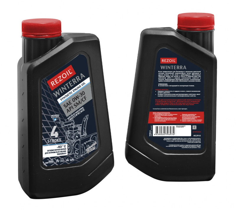 Масло моторное 4T REZOIL WINTERRA SAE 0W-30 0.946л