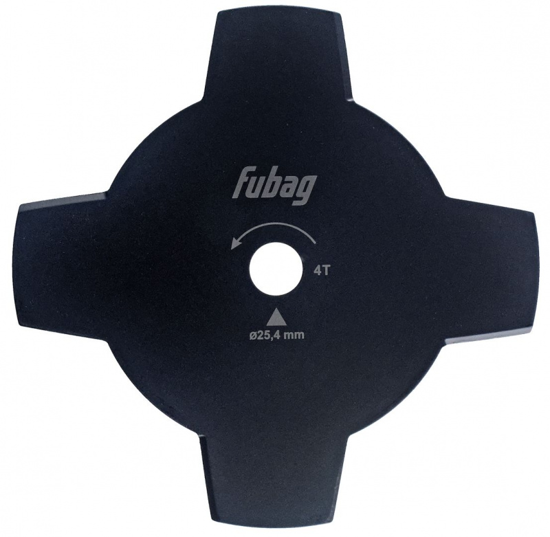 Нож д/триммеров FUBAG 4/255/25.4мм 38740