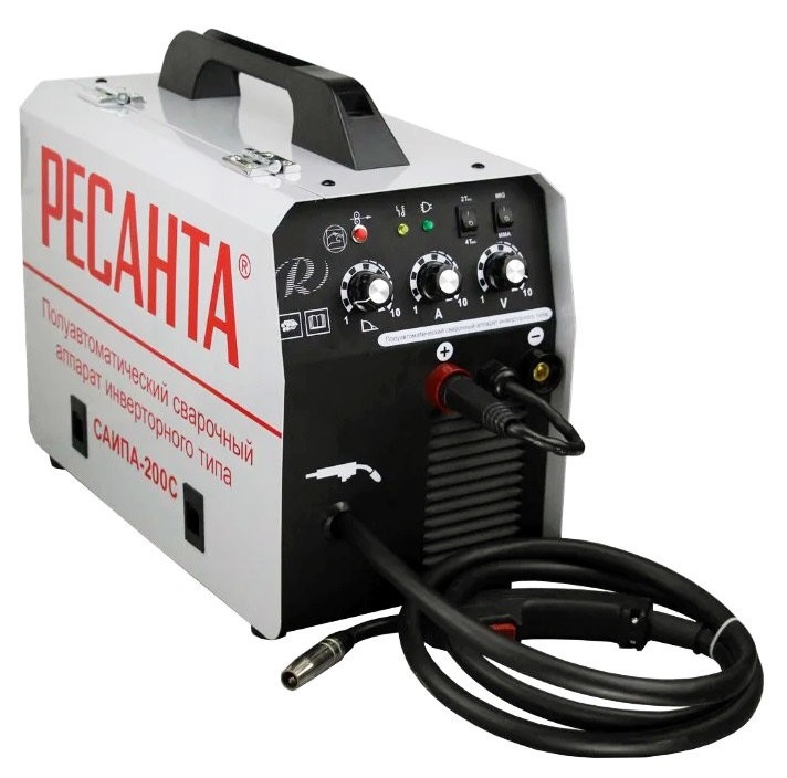 Инвертор сварочный полуавтомат РЕСАНТА САИПА-200C