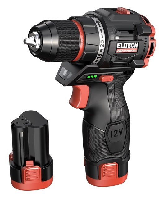 Дрель-шуруповерт аккумуляторная ELITECH HD CD 12L2 E2201.038.01