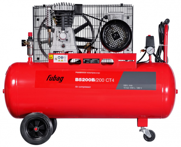 Компрессор масляный ременной FUBAG B5200B/200 СТ4