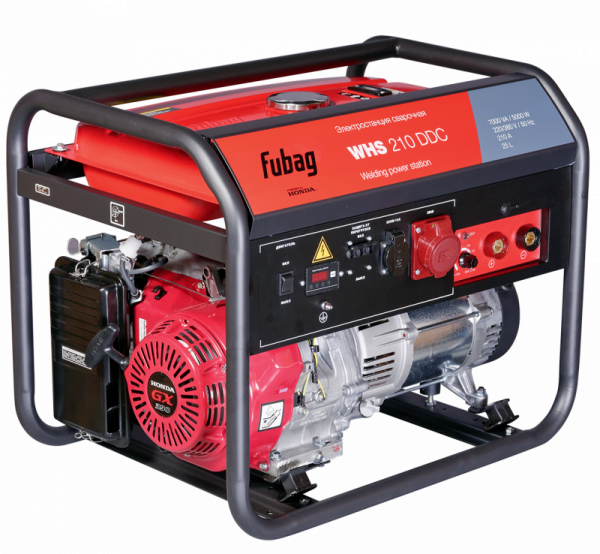 Генератор бензиновый сварочный FUBAG WHS 210 DDC