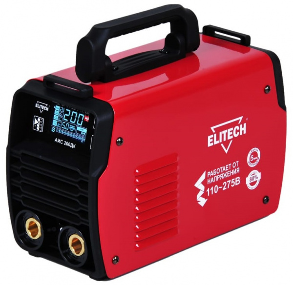 Инвертор сварочный ELITECH АИС 200ДК E1703.009.00