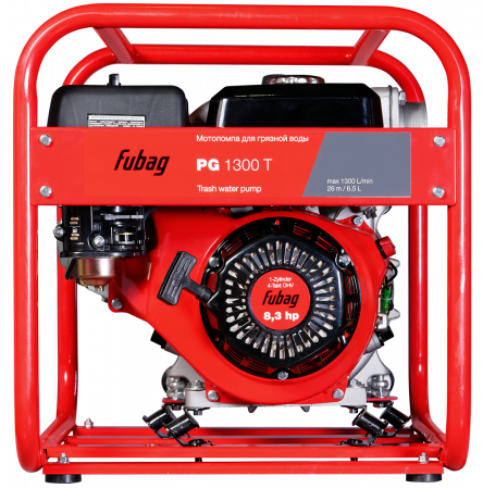 Мотопомпа бензиновая FUBAG PG 1300 T