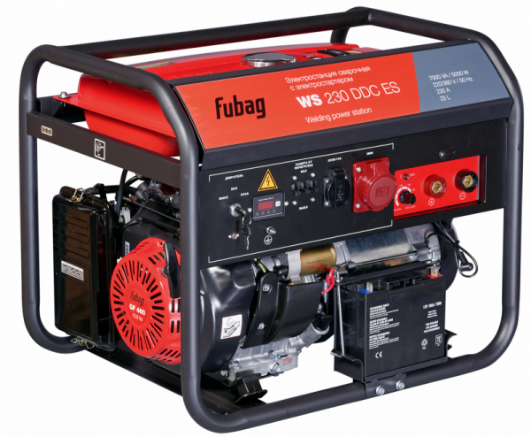 Генератор бензиновый сварочный FUBAG WS 230 DDC ES