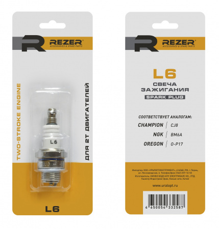 Свеча зажигания REZER L6