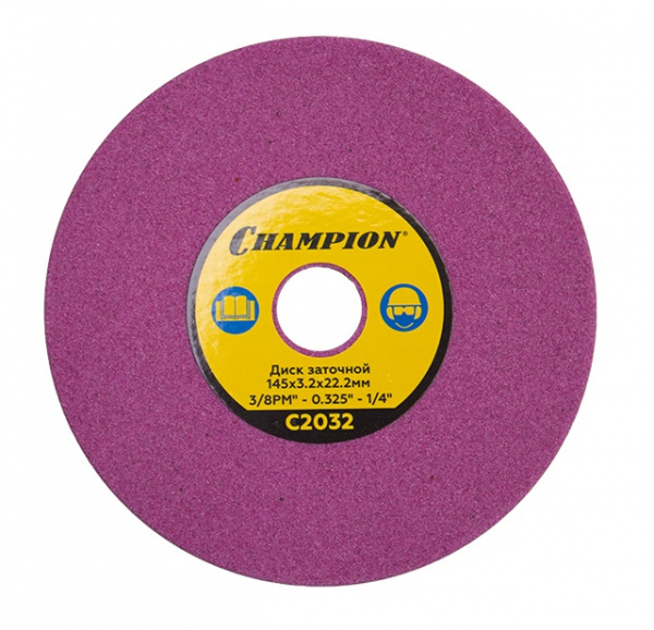 Диск заточной CHAMPION 145*3.2*22.2 д/C2001 C2032