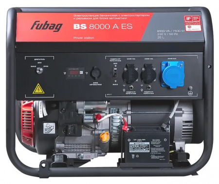 Генератор бензиновый FUBAG BS 8000 A ES