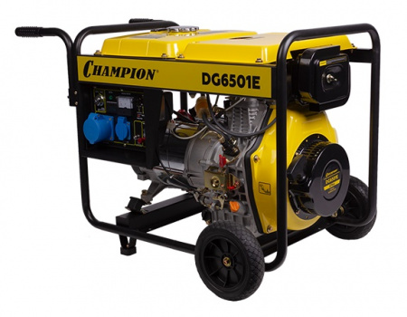 Генератор дизельный CHAMPION DG6501E