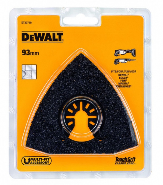 Насадка д/мультитула DeWALT 93мм DT20719