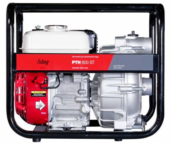 Мотопомпа бензиновая FUBAG PTН 600 ST