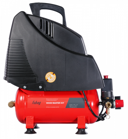 Компрессор безмасляный FUBAG WOOD MASTER KIT + 4