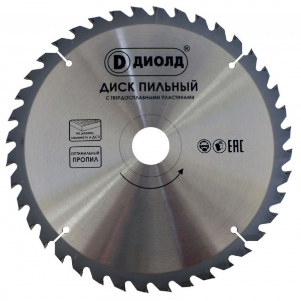 Диск пильный ДИОЛД 210*30.0 40t