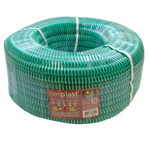 Шланг напорно-всасывающий ПВХ Forplast 3/4" 50м