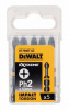 Бита DeWALT IMPACT Torsion PH2 50мм 5шт DT7998T