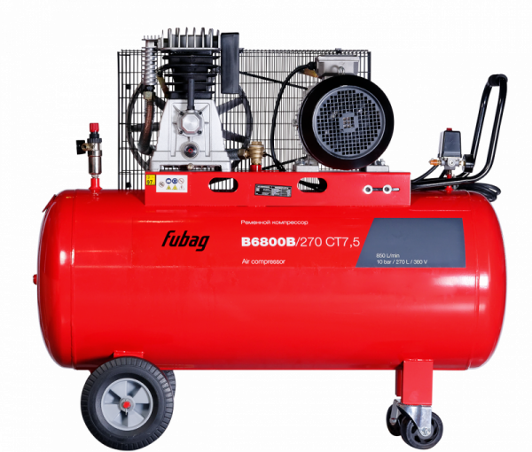 Компрессор масляный ременной FUBAG B6800B/270 CT7.5