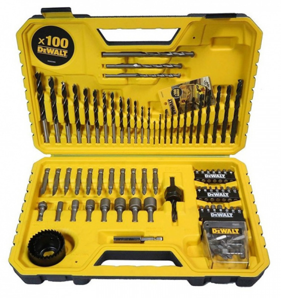 Набор сверл и насадок DeWALT 100шт DT71563