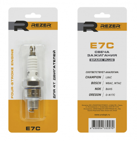 Свеча зажигания REZER E7C