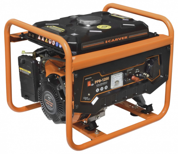 Генератор бензиновый CARVER PPG-1200