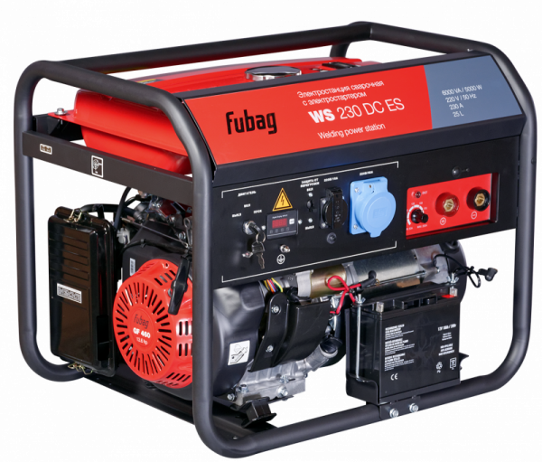 Генератор бензиновый сварочный FUBAG WS 230 DC ES