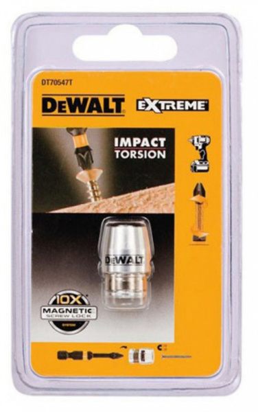 Держатель магнитный DeWALT IMPACT Torsion 50мм DT70547T