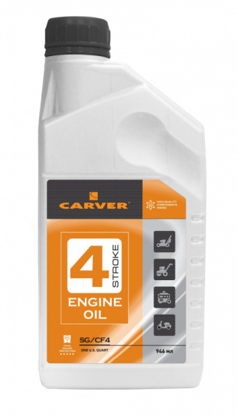 Масло моторное 4T CARVER SAE 30 0.946л