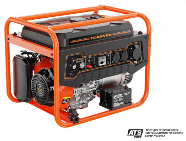 Генератор бензиновый CARVER PPG-6500R