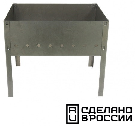 Мангал разборный КАЛИБР 350*250*130 121101