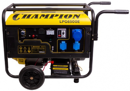 Генератор бензиновый CHAMPION LPG6500E GAS