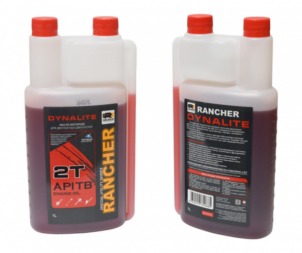 Масло моторное 2T REZER RANCHER DYNALITE API TB 1л ДОЗАТОР