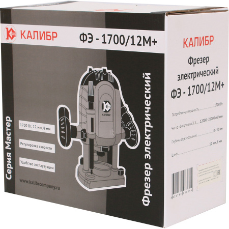 Фрезер КАЛИБР МАСТЕР ФЭ-1700/12М+