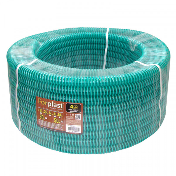 Шланг напорно-всасывающий ПВХ Forplast 1" 50м