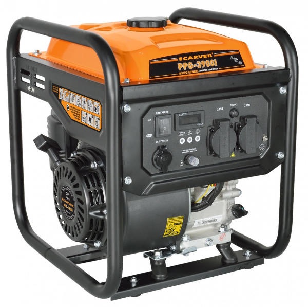Генератор бензиновый инверторный CARVER PPG-3900I