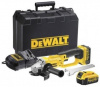 Шлифмашина угловая аккумуляторная DeWALT DCG412M2