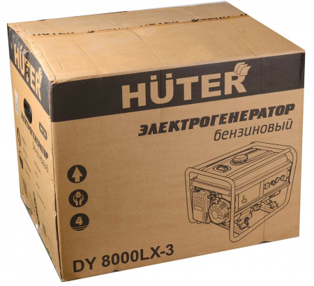 Генератор бензиновый HUTER DY8000LX-3