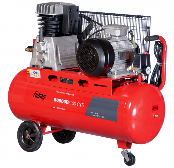 Компрессор масляный ременной FUBAG B6800B/100 СТ5