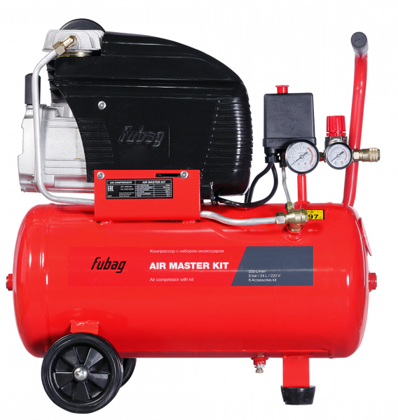 Компрессор масляный FUBAG AIR MASTER KIT + 6