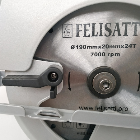 Пила дисковая FELISATTI ДП-190/1500