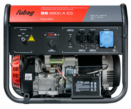 Генератор бензиновый FUBAG BS 6600 A ES