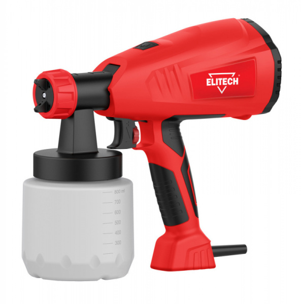 Краскораспылитель электрический ELITECH КЭ 400П